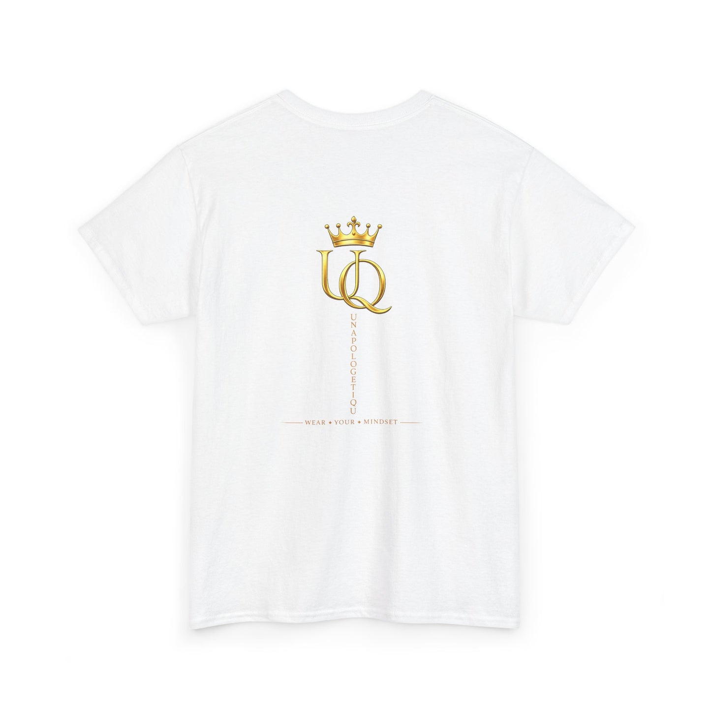 T-Shirt — "Don't Let Limitations Own" Inspirational Crown Graphic Tee