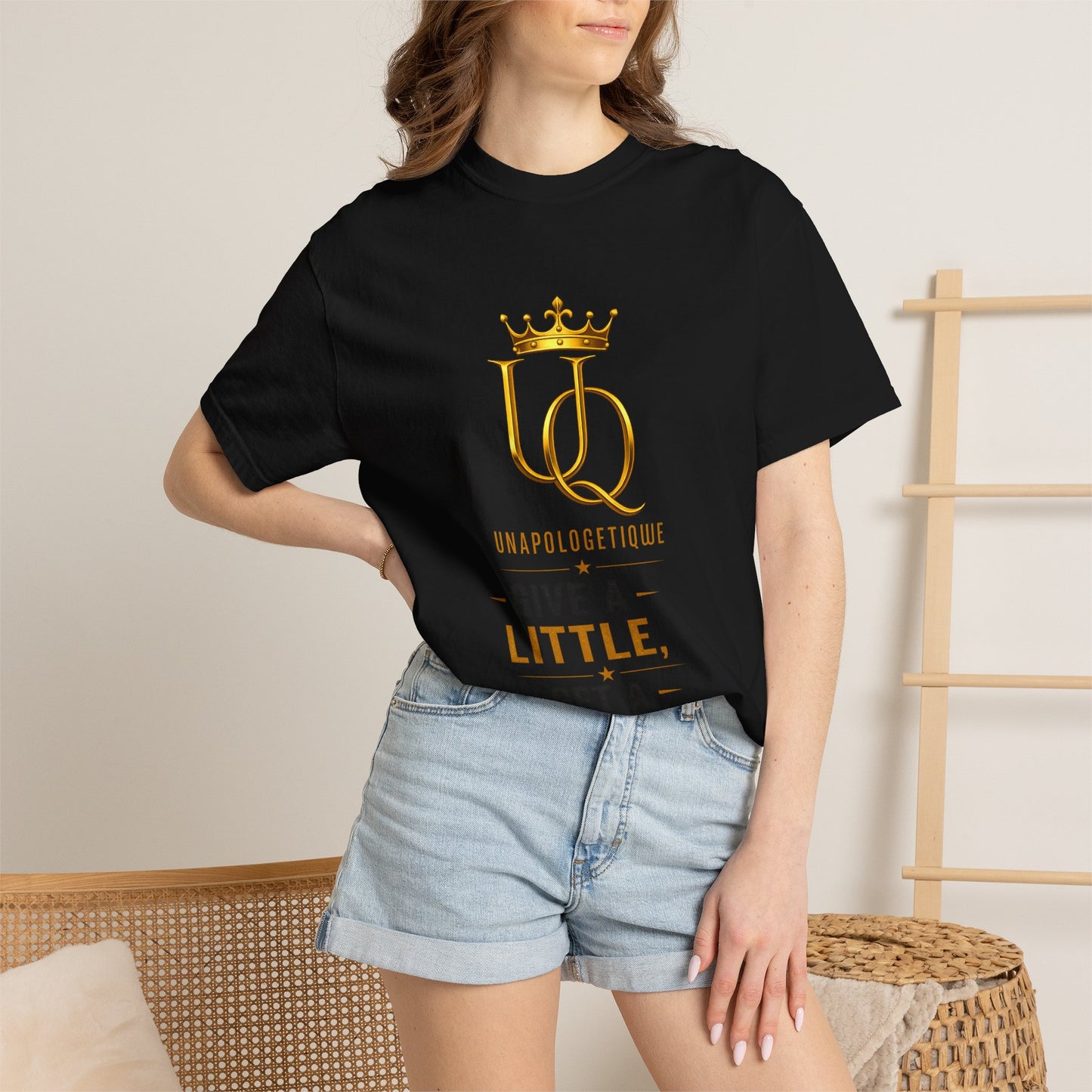 Unapologetique Gold Unisex Garment-Dyed T-shirt