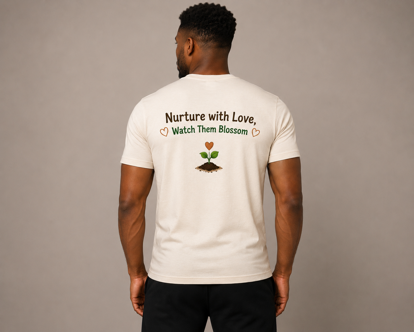 NURTURE WITH LOVE T-SHIRT FOR MEN