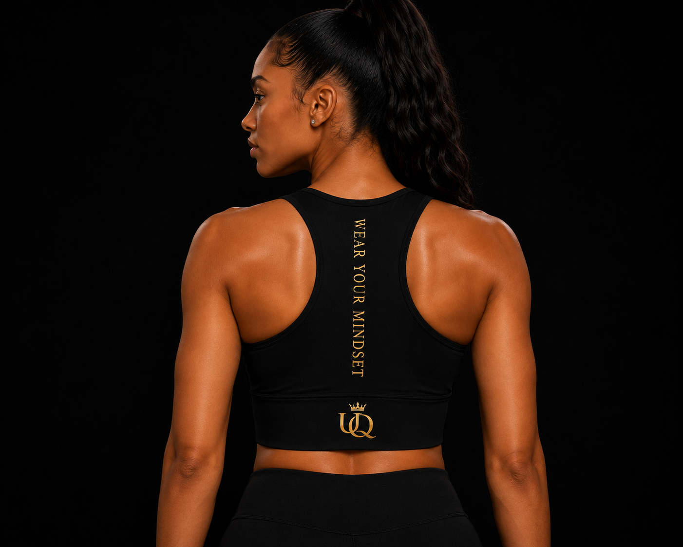 UNAPOLOGETIQUE GOLD SPORTS TOP FOR WOMEN