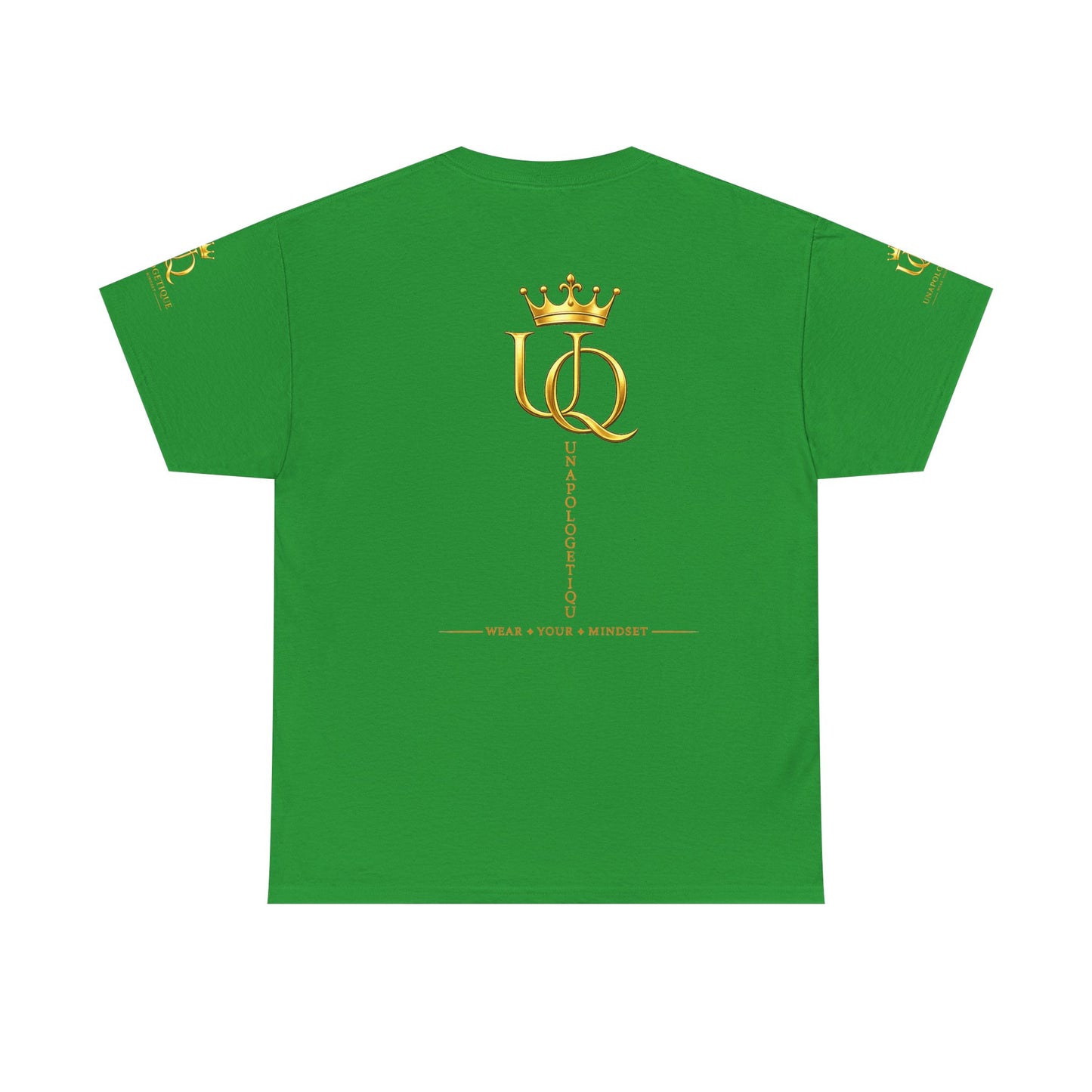 Unapologetique Gold T-Shirt — 'Discipline Perseverance Success' Gold Crown Motivational Tee