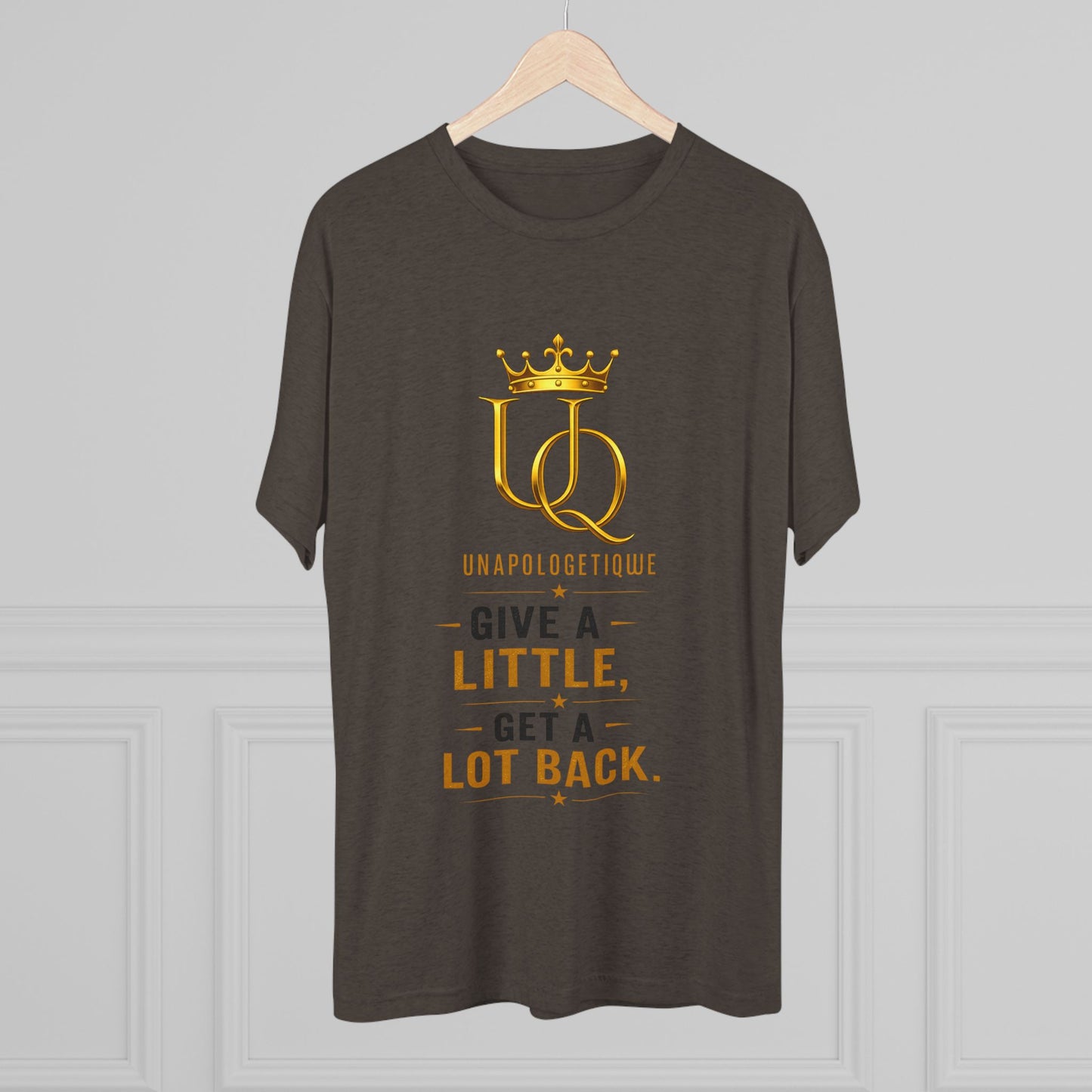 Unapologetique 'Give a Little, Get a Lot Back' Crew Tee