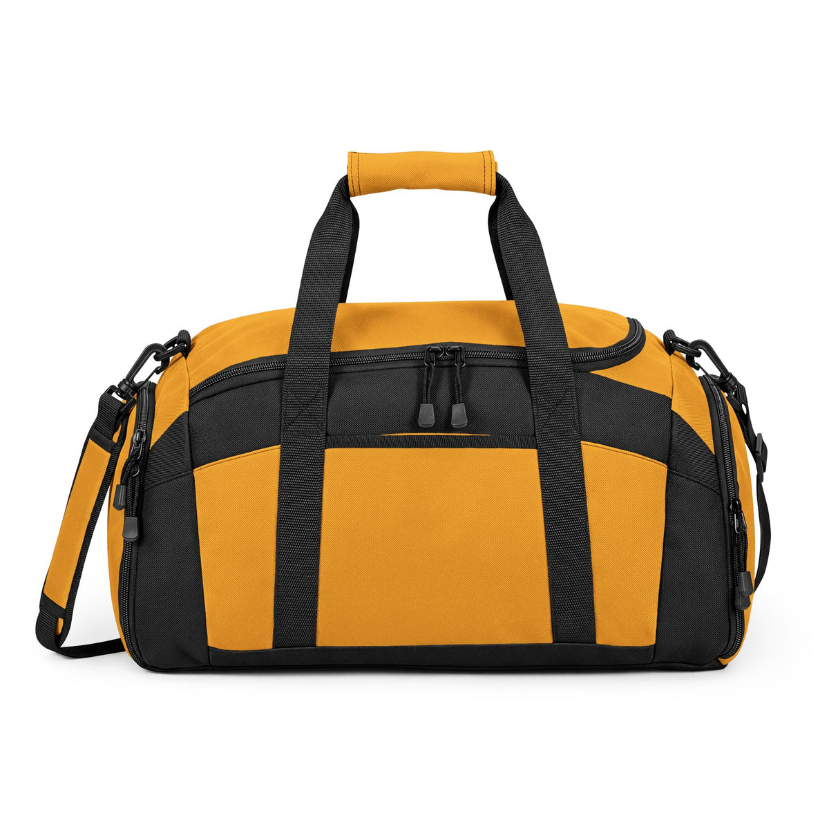 Unapologetique Gold Gym Bag with Gold Luxury Emblem