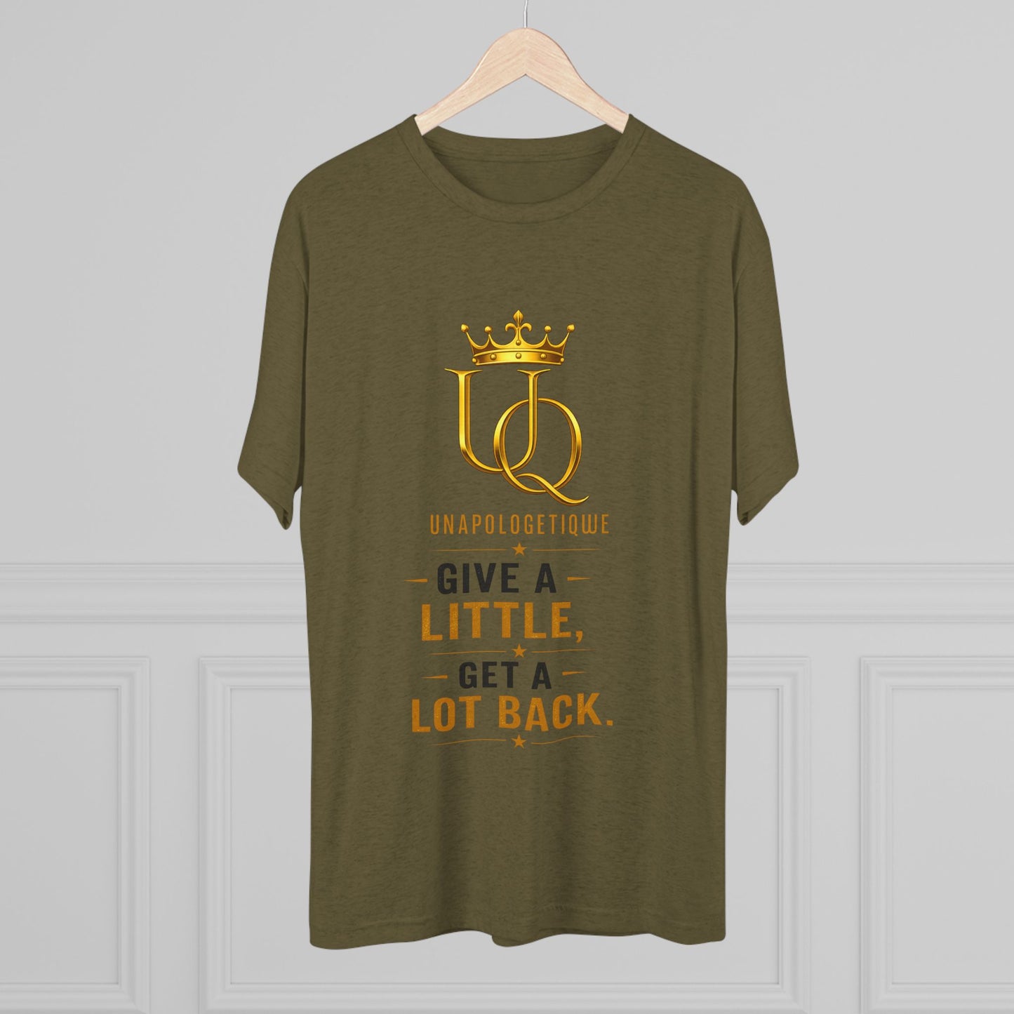 Unapologetique 'Give a Little, Get a Lot Back' Crew Tee