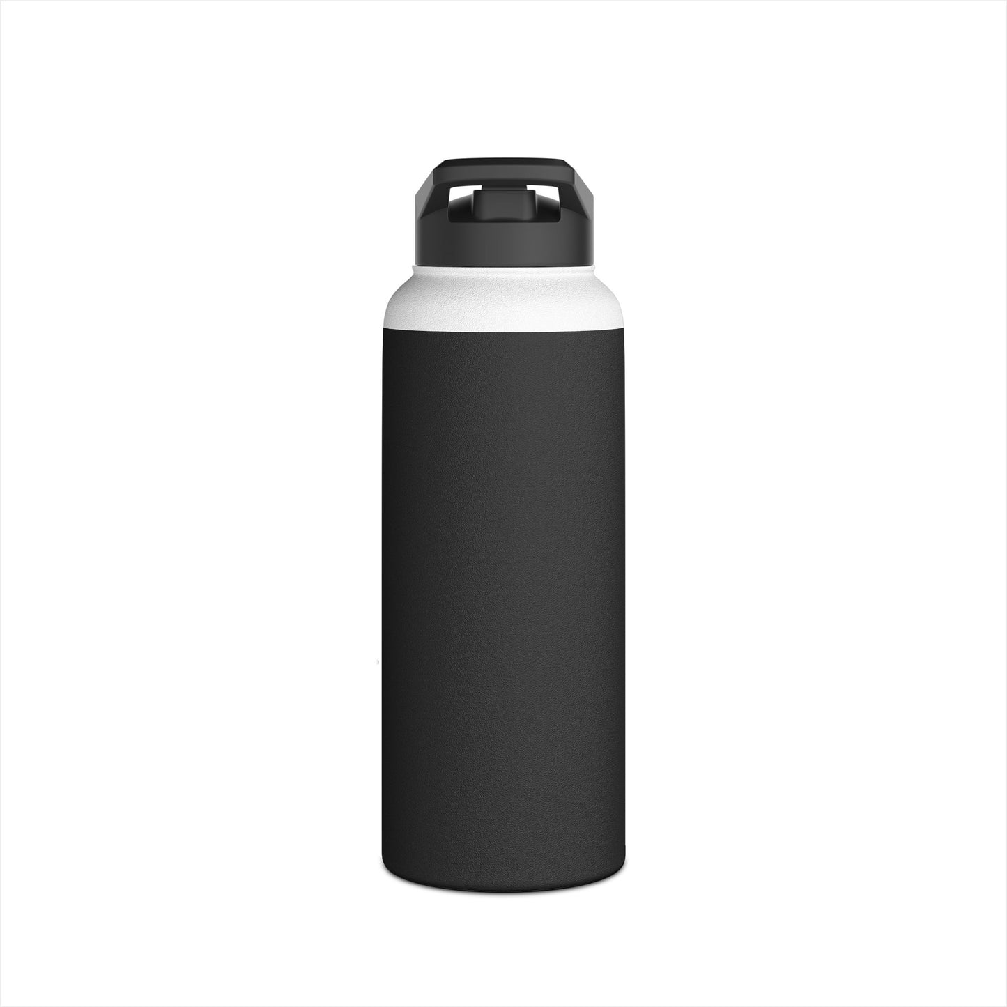 Unapologetique Monarch Q Stainless Steel Water Bottle — Gold Crown Logo