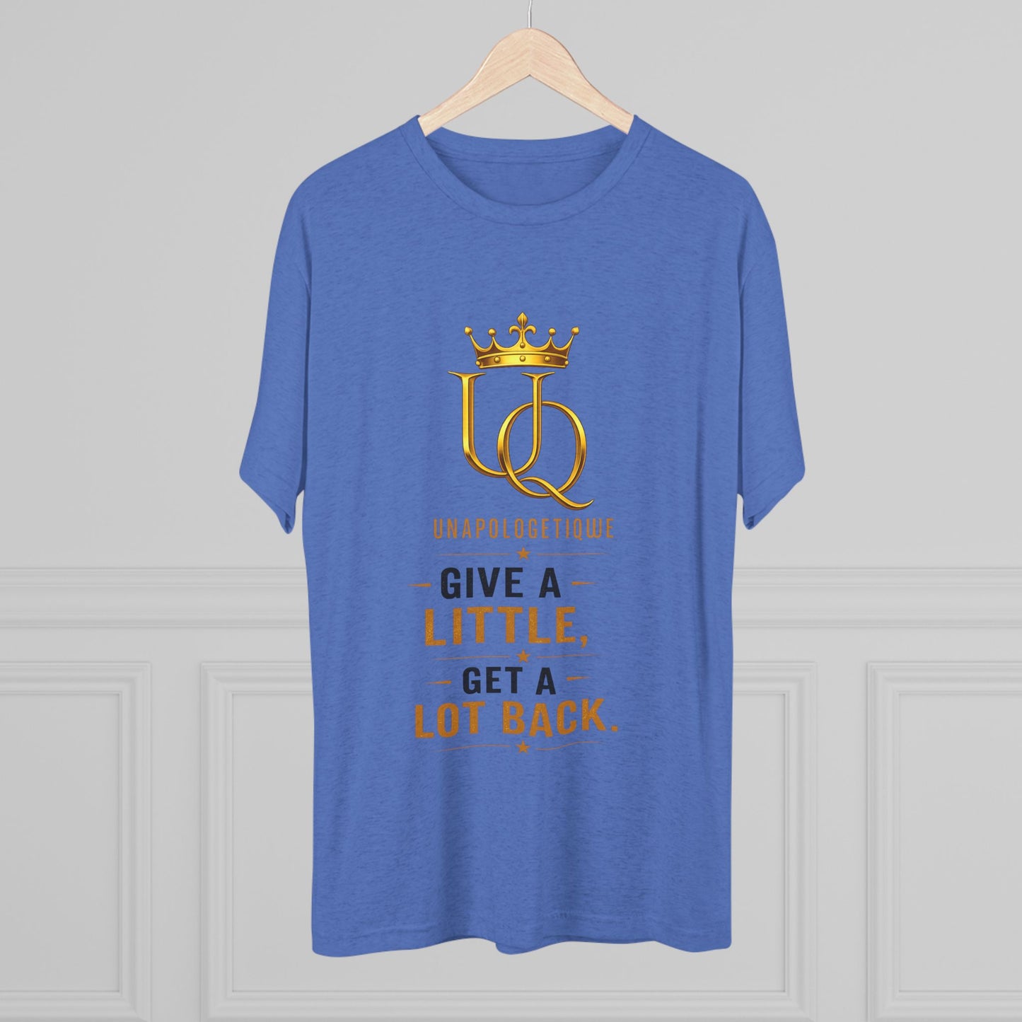 Unapologetique 'Give a Little, Get a Lot Back' Crew Tee