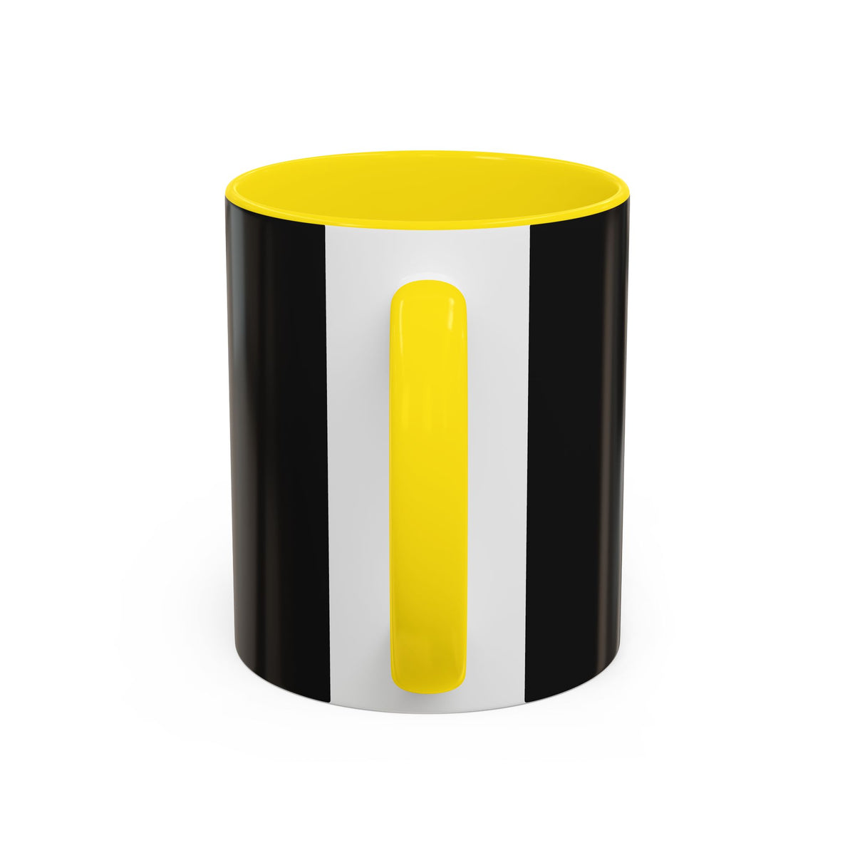 Unapologetique Gold Crown 'UQ' Accent Coffee Mug — Elegant Royal Logo Ceramic Mug