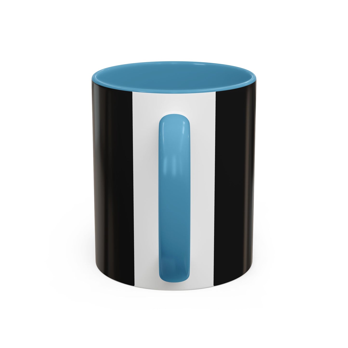 Unapologetique Silver Crown 'UQ' Accent Coffee Mug — Elegant Royal Logo Ceramic Mug