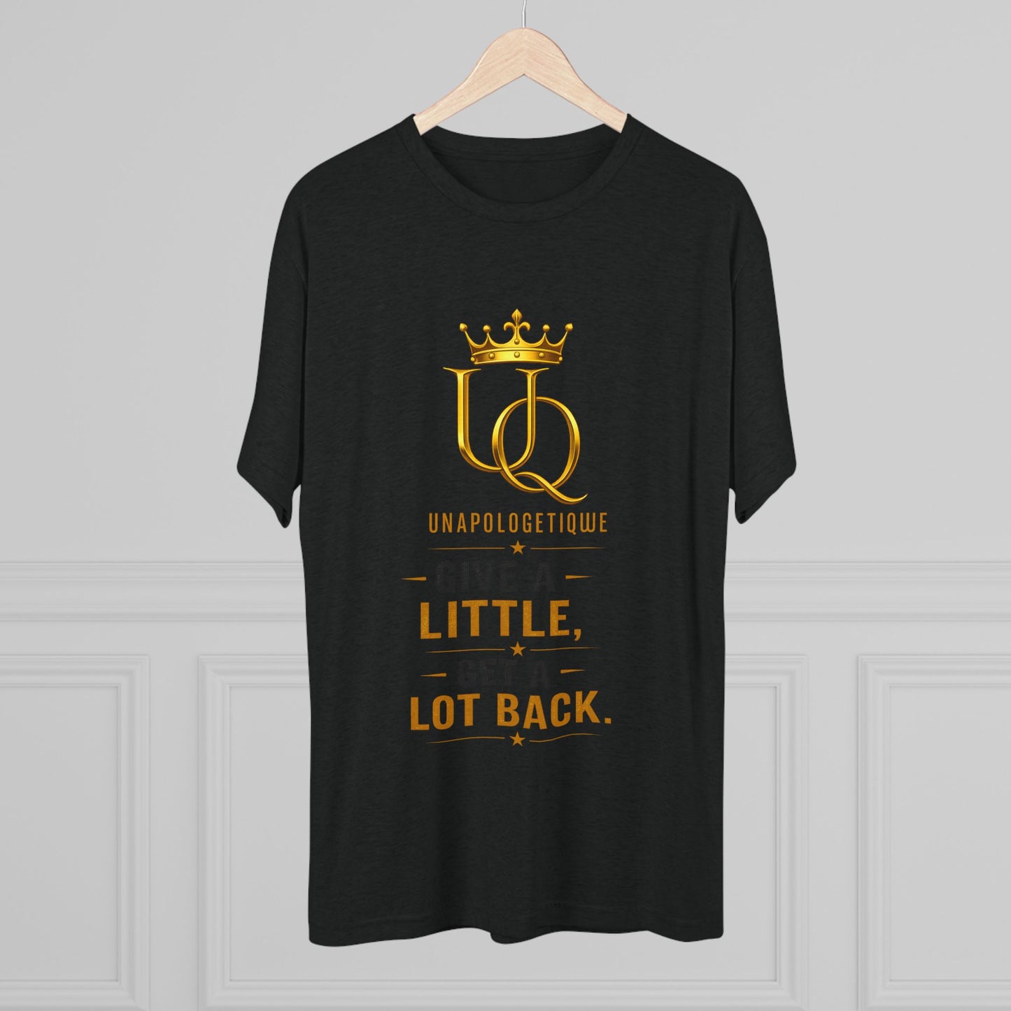 Unapologetique 'Give a Little, Get a Lot Back' Crew Tee