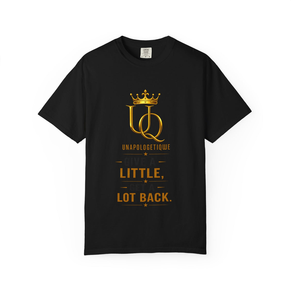 Unapologetique Gold Unisex Garment-Dyed T-shirt