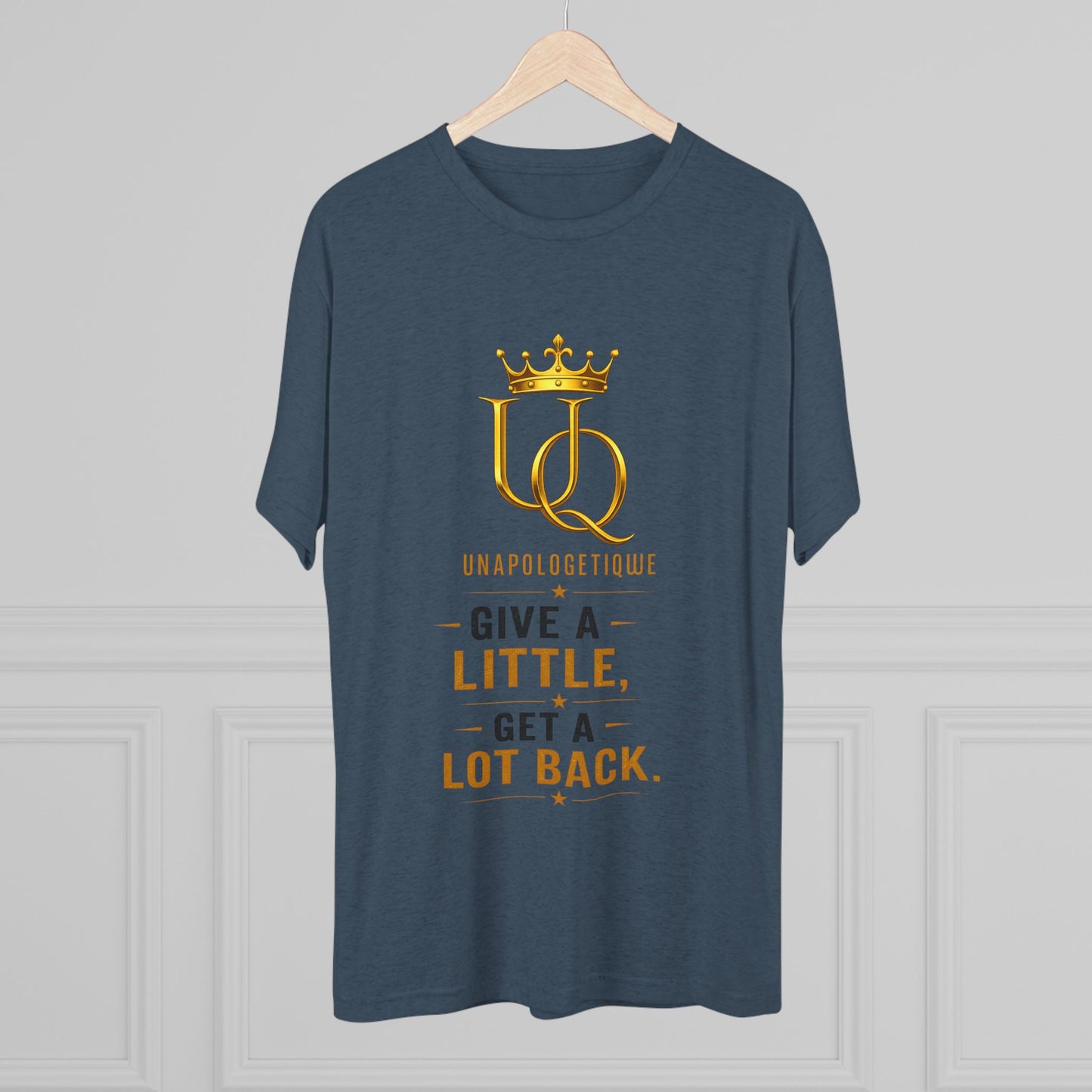 Unapologetique 'Give a Little, Get a Lot Back' Crew Tee