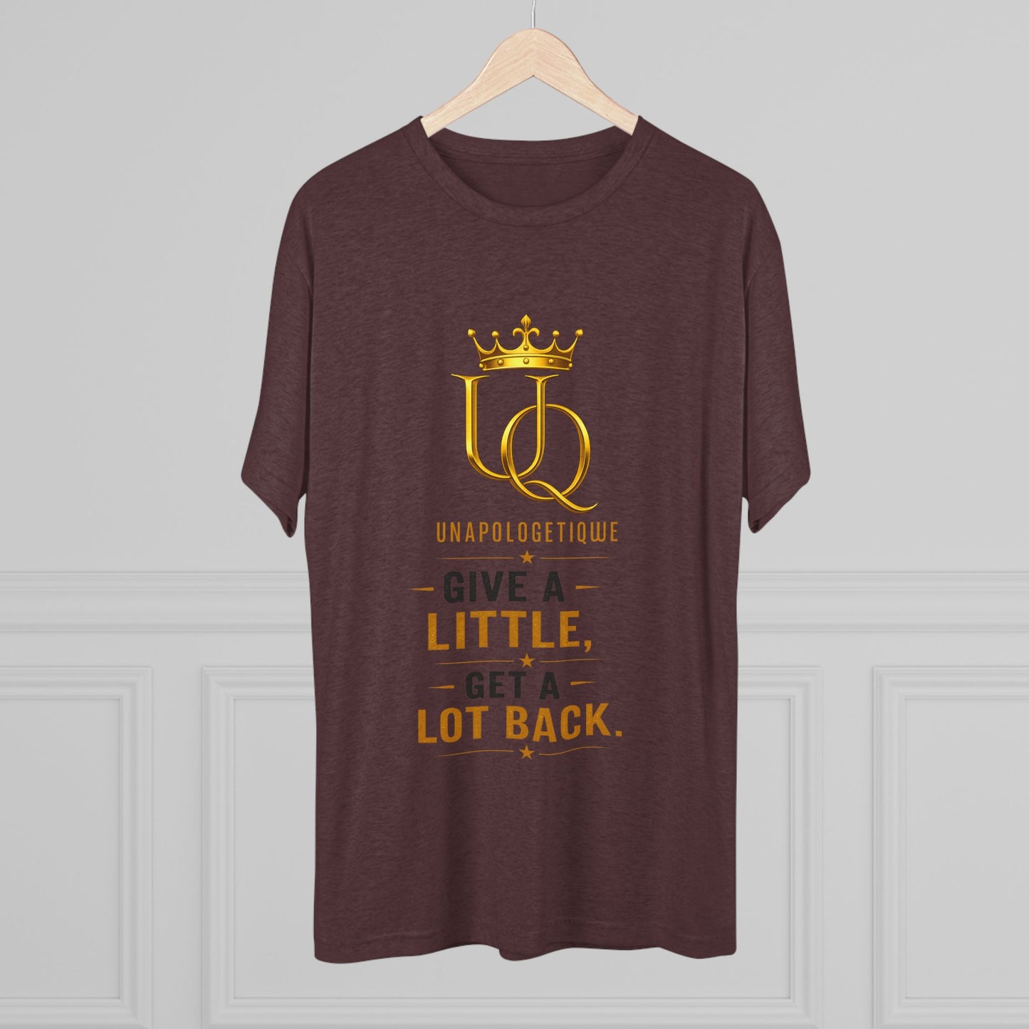 Unapologetique 'Give a Little, Get a Lot Back' Crew Tee