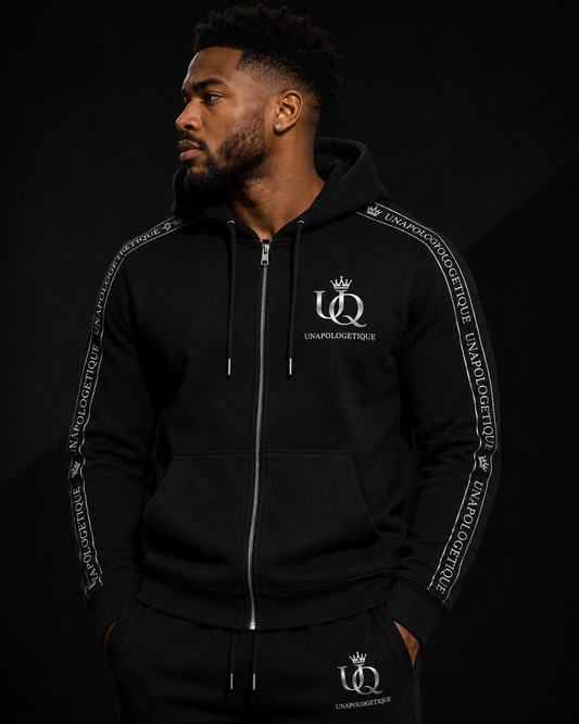 UNAPOLOGETIQUE SILVER HOODIE FOR MEN