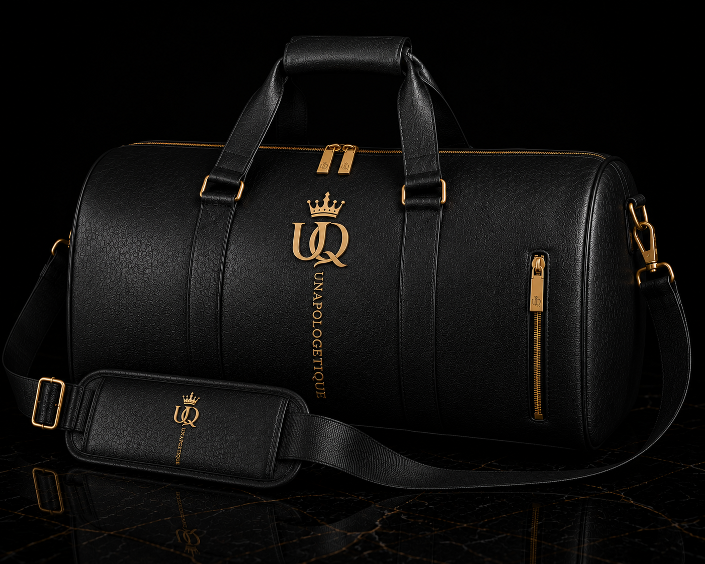 UNAPOLOGETIQUE GOLD GYM BAG