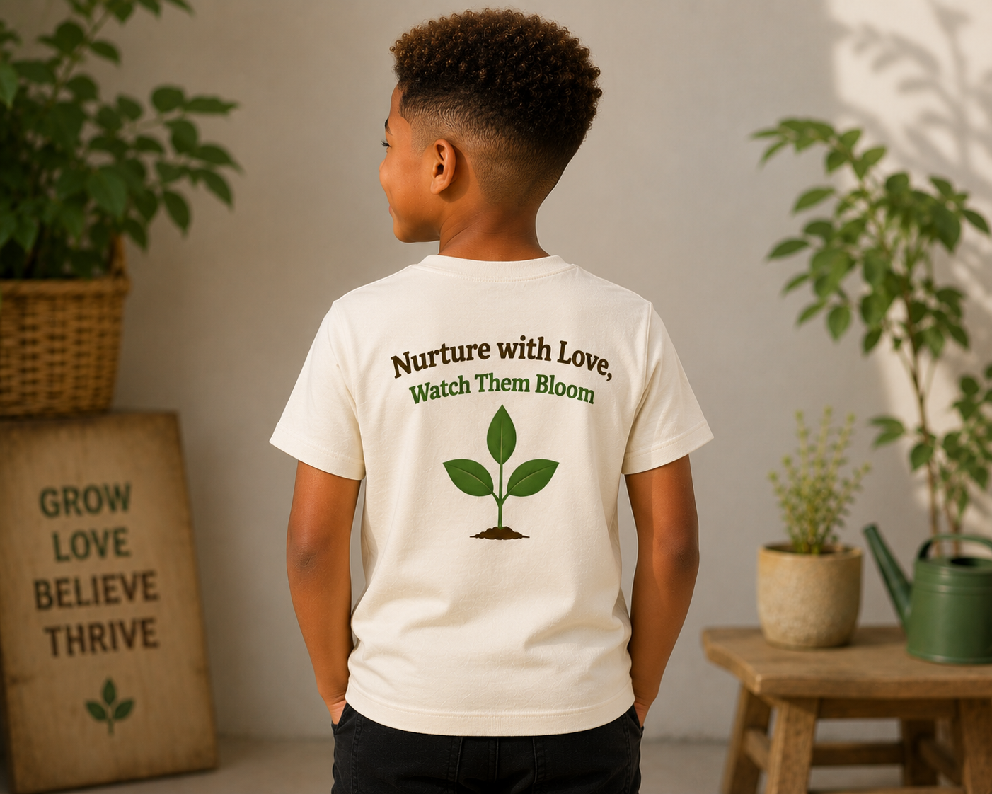 NURTURE WITH LOVE BOYS T-SHIRTS