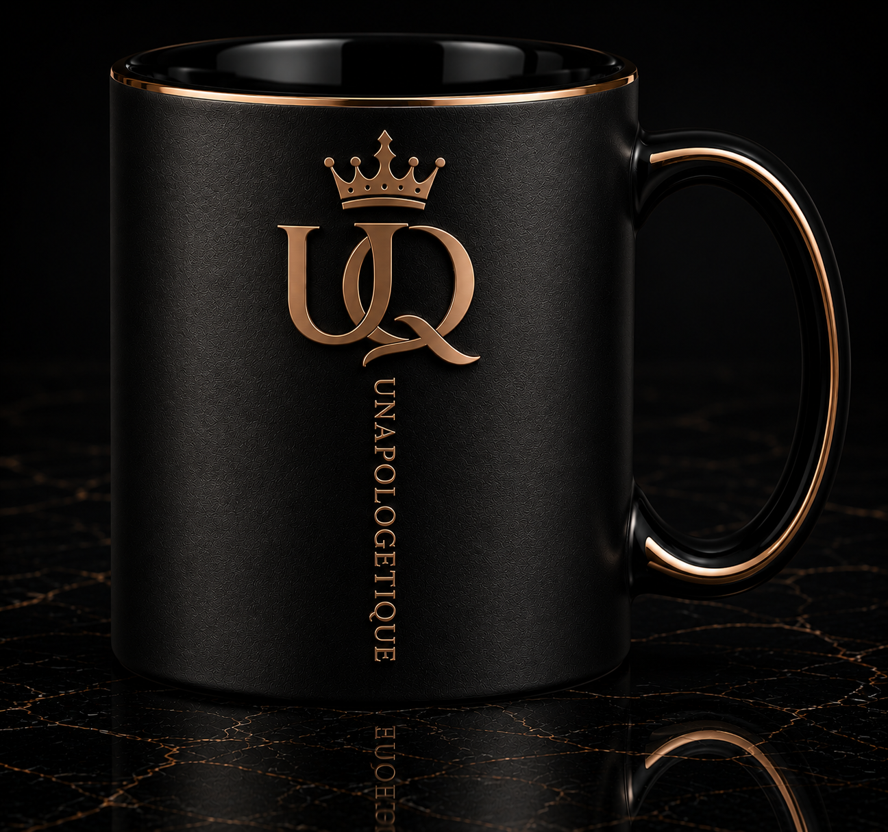 UNAPOLOGETIQUE BRONZE MUG