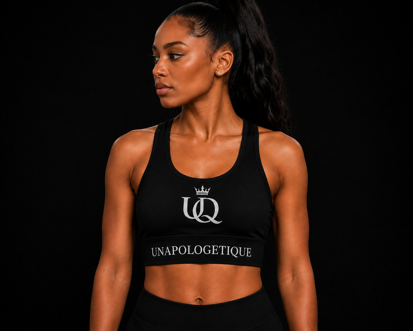 UNAPOLOGETIQUE SILVER SPORTS TOP FOR WOMEN