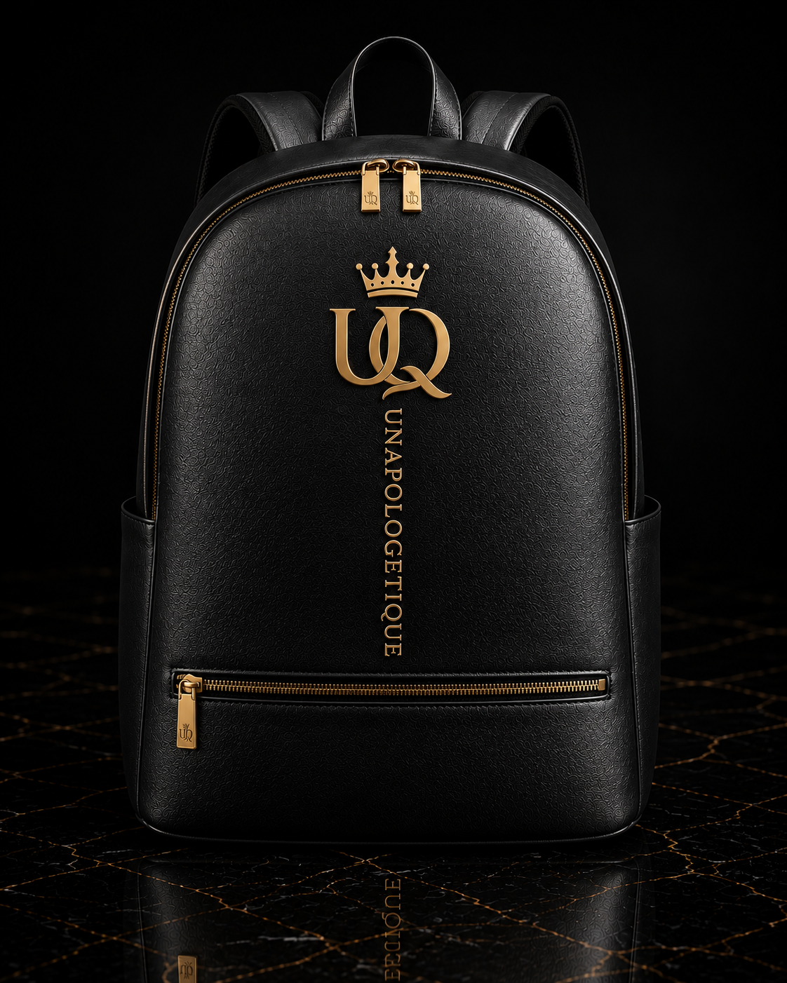 UNAPOLOGETIQUE GOLD BACKPACK
