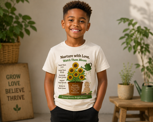 NURTURE WITH LOVE BOYS T-SHIRTS