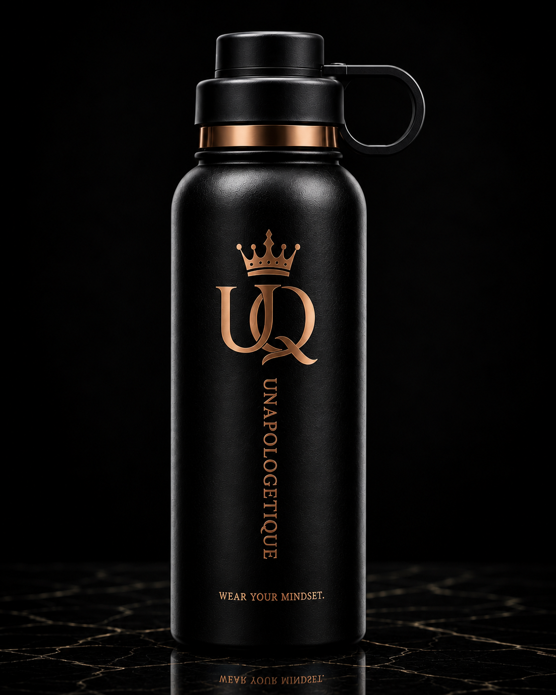 UNAPOLOGETIQUE BRONZE WATER BOTTLE