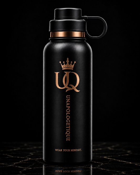 UNAPOLOGETIQUE BRONZE WATER BOTTLE