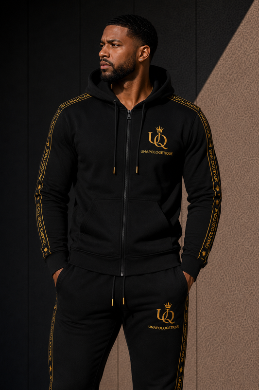 UNAPOLOGETIQUE GOLD HOODIE FOR MEN
